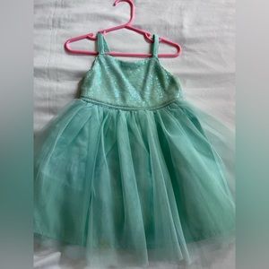 Used once turquoise 2T dress